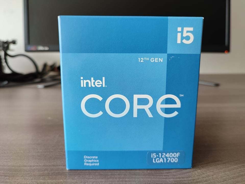 Intel i5 12th 12400F Kutu