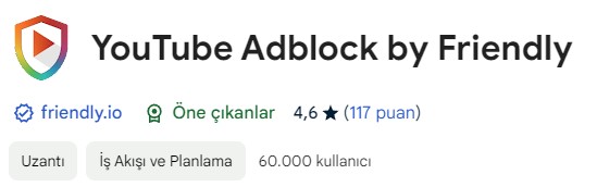 YouTube Adblock by Friendly indir